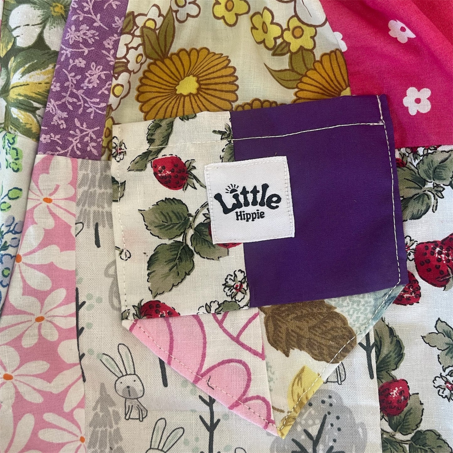 Little Hippie Wide leg pants size 3-4 years