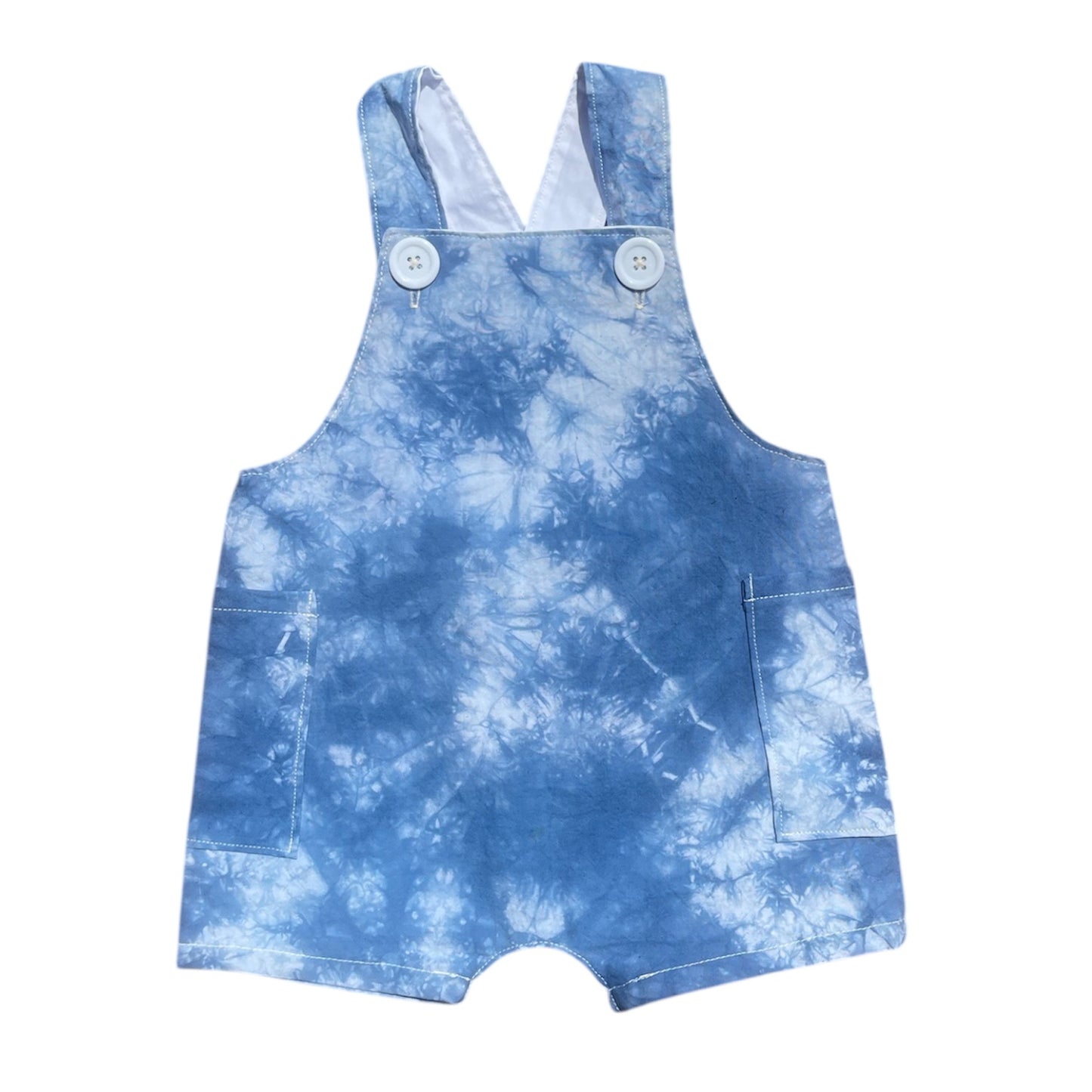 Shortie Dungarees size 6-12 months