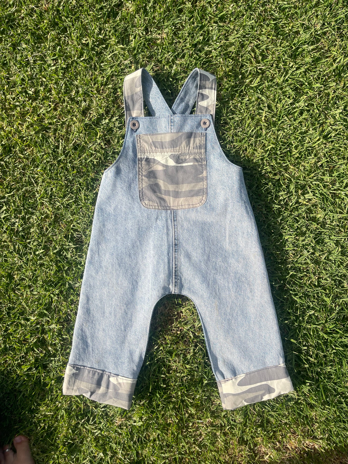 Long Dungarees size 6 -12 months