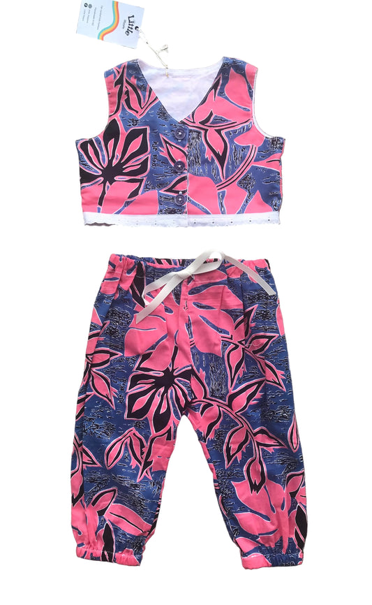 Gypsy Crop Pant Set size 1-2 years